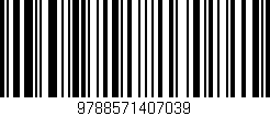 Código de barras (EAN, GTIN, SKU, ISBN): '9788571407039'