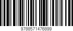 Código de barras (EAN, GTIN, SKU, ISBN): '9788571476899'