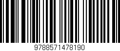 Código de barras (EAN, GTIN, SKU, ISBN): '9788571478190'