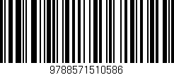 Código de barras (EAN, GTIN, SKU, ISBN): '9788571510586'