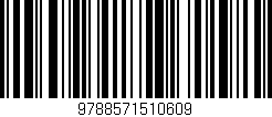 Código de barras (EAN, GTIN, SKU, ISBN): '9788571510609'