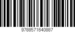 Código de barras (EAN, GTIN, SKU, ISBN): '9788571640887'