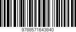 Código de barras (EAN, GTIN, SKU, ISBN): '9788571643840'