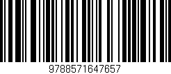 Código de barras (EAN, GTIN, SKU, ISBN): '9788571647657'