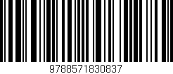 Código de barras (EAN, GTIN, SKU, ISBN): '9788571830837'