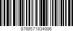 Código de barras (EAN, GTIN, SKU, ISBN): '9788571834996'