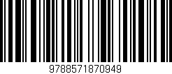 Código de barras (EAN, GTIN, SKU, ISBN): '9788571870949'