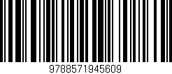 Código de barras (EAN, GTIN, SKU, ISBN): '9788571945609'