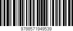 Código de barras (EAN, GTIN, SKU, ISBN): '9788571949539'