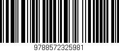 Código de barras (EAN, GTIN, SKU, ISBN): '9788572325981'