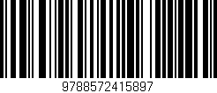 Código de barras (EAN, GTIN, SKU, ISBN): '9788572415897'