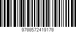 Código de barras (EAN, GTIN, SKU, ISBN): '9788572419178'