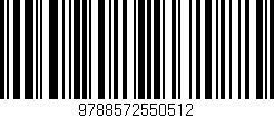 Código de barras (EAN, GTIN, SKU, ISBN): '9788572550512'