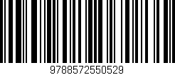 Código de barras (EAN, GTIN, SKU, ISBN): '9788572550529'
