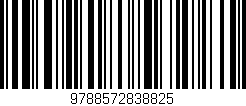 Código de barras (EAN, GTIN, SKU, ISBN): '9788572838825'