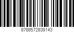 Código de barras (EAN, GTIN, SKU, ISBN): '9788572839143'