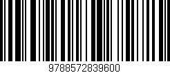 Código de barras (EAN, GTIN, SKU, ISBN): '9788572839600'