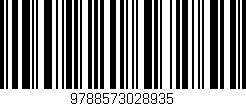 Código de barras (EAN, GTIN, SKU, ISBN): '9788573028935'