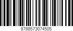 Código de barras (EAN, GTIN, SKU, ISBN): '9788573074505'