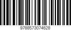 Código de barras (EAN, GTIN, SKU, ISBN): '9788573074628'