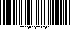 Código de barras (EAN, GTIN, SKU, ISBN): '9788573075762'