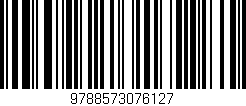 Código de barras (EAN, GTIN, SKU, ISBN): '9788573076127'