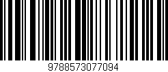 Código de barras (EAN, GTIN, SKU, ISBN): '9788573077094'