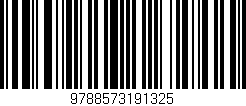 Código de barras (EAN, GTIN, SKU, ISBN): '9788573191325'