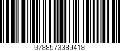 Código de barras (EAN, GTIN, SKU, ISBN): '9788573389418'