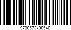 Código de barras (EAN, GTIN, SKU, ISBN): '9788573400540'