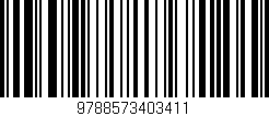 Código de barras (EAN, GTIN, SKU, ISBN): '9788573403411'