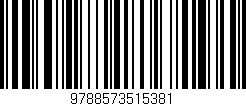 Código de barras (EAN, GTIN, SKU, ISBN): '9788573515381'
