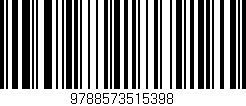 Código de barras (EAN, GTIN, SKU, ISBN): '9788573515398'