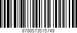 Código de barras (EAN, GTIN, SKU, ISBN): '9788573515749'