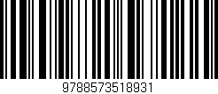Código de barras (EAN, GTIN, SKU, ISBN): '9788573518931'