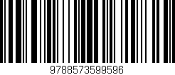Código de barras (EAN, GTIN, SKU, ISBN): '9788573599596'