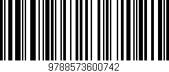 Código de barras (EAN, GTIN, SKU, ISBN): '9788573600742'