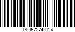 Código de barras (EAN, GTIN, SKU, ISBN): '9788573748024'