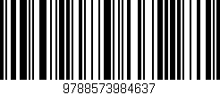 Código de barras (EAN, GTIN, SKU, ISBN): '9788573984637'