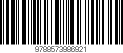 Código de barras (EAN, GTIN, SKU, ISBN): '9788573986921'