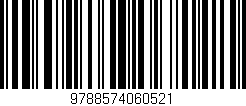Código de barras (EAN, GTIN, SKU, ISBN): '9788574060521'