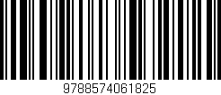 Código de barras (EAN, GTIN, SKU, ISBN): '9788574061825'