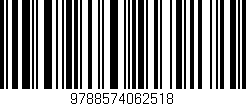 Código de barras (EAN, GTIN, SKU, ISBN): '9788574062518'