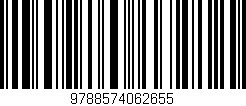 Código de barras (EAN, GTIN, SKU, ISBN): '9788574062655'