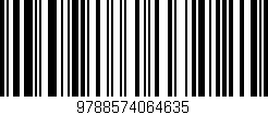 Código de barras (EAN, GTIN, SKU, ISBN): '9788574064635'