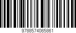 Código de barras (EAN, GTIN, SKU, ISBN): '9788574065861'
