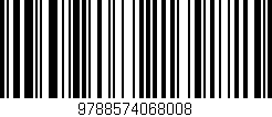 Código de barras (EAN, GTIN, SKU, ISBN): '9788574068008'
