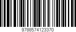 Código de barras (EAN, GTIN, SKU, ISBN): '9788574123370'