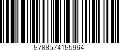 Código de barras (EAN, GTIN, SKU, ISBN): '9788574195964'