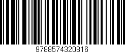 Código de barras (EAN, GTIN, SKU, ISBN): '9788574320816'